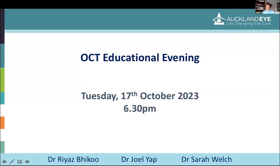 Specsavers OCT Webinar Oct 2023