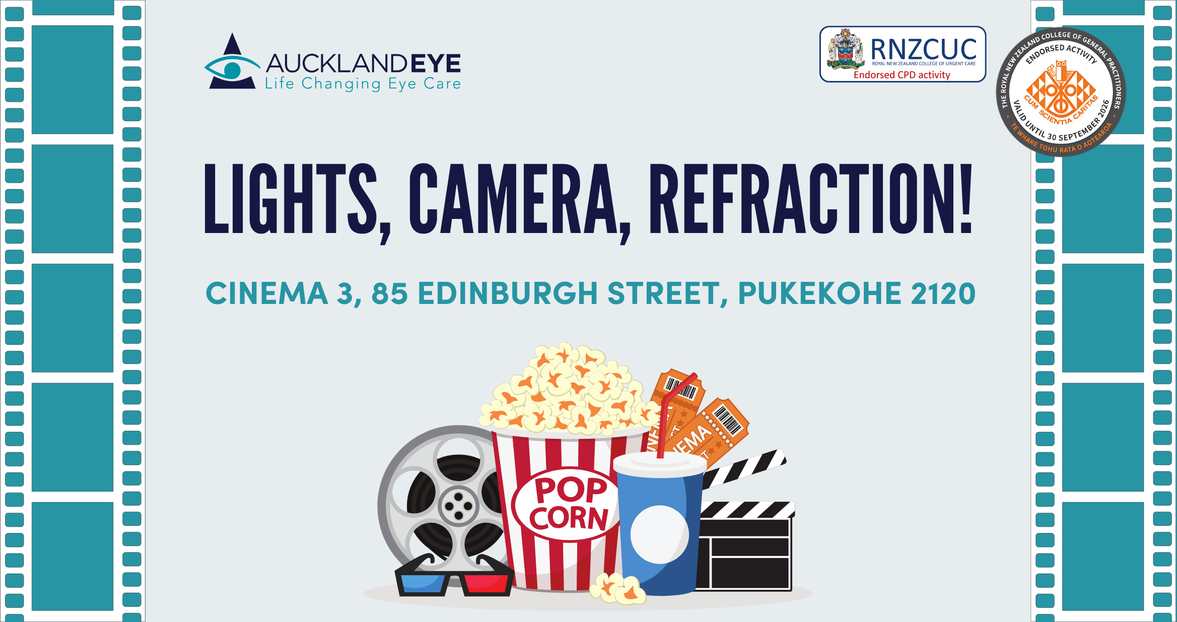 Lights, Camera, Refraction! Pukekohe Seminar